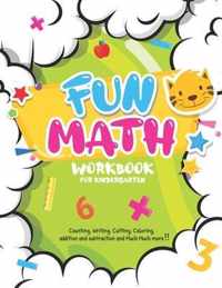 Fun Math Workbook for kindergarten
