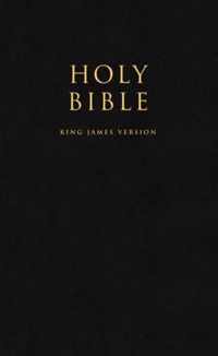 King James Version Popular Gift and Award Bible Black Leatherette