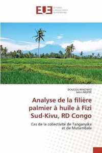 Analyse de la filiere palmier a huile a Fizi Sud-Kivu, RD Congo