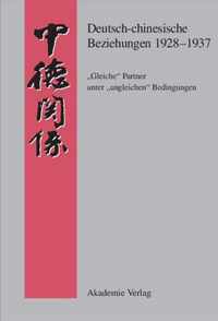 Deutsch-Chinesische Beziehungen 1928-1937