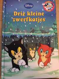 Drie kleine zwerfkatjes Disney club leesboek met luister CD