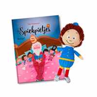 De Spiekpietjes - De Spiekpietjes, pakket pop jongen licht + Bedtijd! (voordeelpakket boek + Spiekpietjespop)