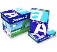 Doos a 5 pakken Double A premium A4 papier 80 gram - 500 vel