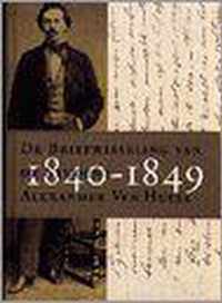 Briefwisseling van de student Alexander Ver Huell 1840 - 1849