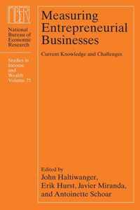 Measuring Entrepreneurial Businesses  Current Knowledge and Challenges