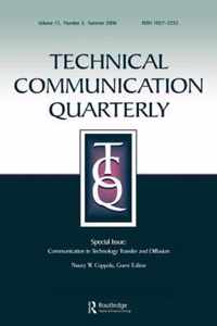 Communication Technology Transfer&diffusion Tcq 15#3