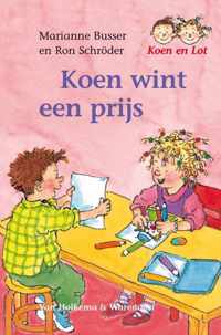 Koen wint een prijs