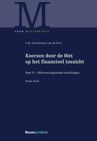 Boom Masterreeks  -   Koersen door de Wet op het financieel toezicht