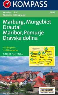 Kompass WK2802 Maribor, Marburg, Pomurska, Drautal