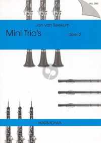 Jan van Beekum - Mini Trio's deel 2 voor 3 fluiten