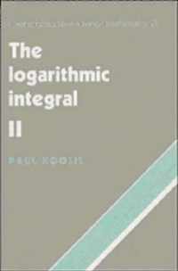 The Cambridge Studies in Advanced Mathematics The Logarithmic Integral
