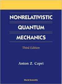 Nonrelativistic Quantum Mechanics, Third Edition