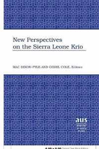 New Perspectives on the Sierra Leone Krio
