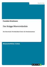 Das Knigge-Missverstandnis