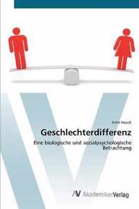 Geschlechterdifferenz