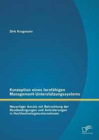 Konzeption eines lernfahigen Management-Unterstutzungssystems