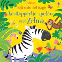 Verstoppertje spelen met Zebra