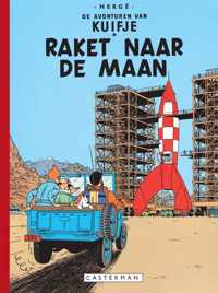 Kuifje facsimile kleur Raket naar de maan