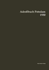 Adressbuch Potsdam 1930