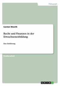 Recht und Finanzen in der Erwachsenenbildung