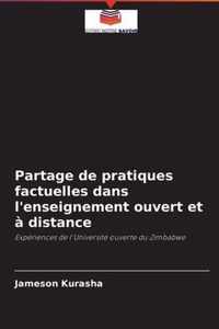 Partage de pratiques factuelles dans l'enseignement ouvert et a distance