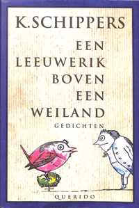 Leeuwerik Boven Een Weiland Geb