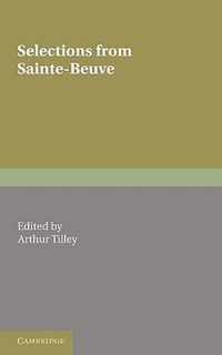 Selections from Sainte-Beuve
