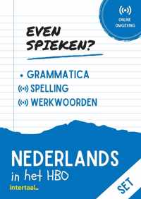 Even Spieken - Nederlands in het HBO (set)