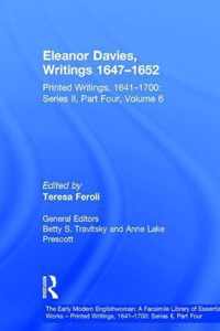Eleanor Davies Writings 1647-1652