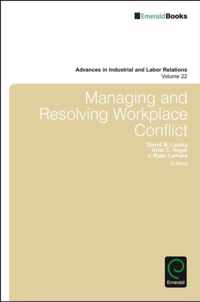 Managing and Resolving Workplace Conflict