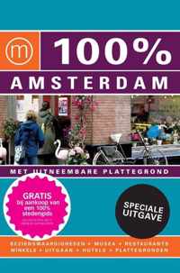 100% AMSTERDAM SPECIALE UITGAVE / Amsterdam + stadsplattegrond