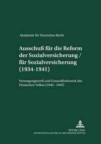 Akademie Fuer Deutsches Recht 1933-1945 - Protokolle Der Ausschuesse