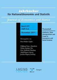 Methodological Artefacts, Data Manipulation and Fraud in Economics and Social Science: Themenheft 5+6/Bd. 231(2011) Jahrbücher Für Nationalökonomie Un