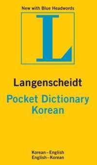 Korean Langenscheidt Pocket Dictionary