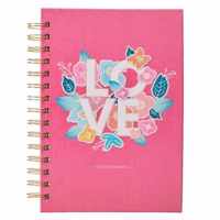 Large Wire Journal Love 1 Cor