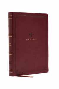 NRSV, Catholic Bible, Standard Large Print, Leathersoft, Red, Comfort Print