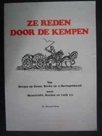 Ze reden door de kempen