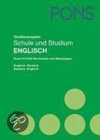 Pons Wörterbuch Für Schule Und Studium. Englisch. Studienausgabe