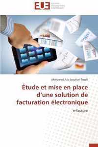 tude Et Mise En Place D Une Solution de Facturation lectronique