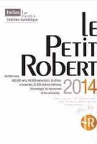 Le Petit Robert Langue Francaise 2014 - Desk Edn  (Dictionary)