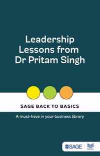 Leadership Lessons from Dr Pritam Singh