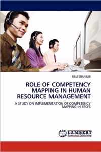 Role of Competency Mapping in Human Resource Management