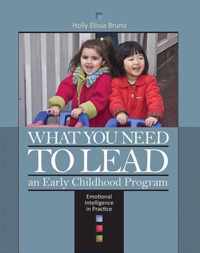 What You Need to Lead an Early Childhood Program