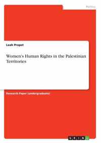 Women's Human Rights in the Palestinian Territories