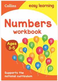 Numbers Workbook Ages 3-5 : Prepare for Preschool with Easy Home Learning