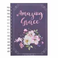 Journal Wirebound Large Amazing Grace