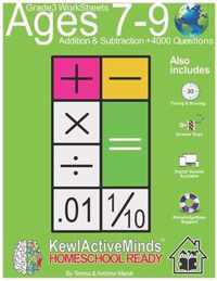 Grade 3 Worksheets - Math Addition & Subtraction, HomeSchool Ready +4000 Questions