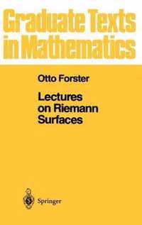 Lectures On Riemann Surfaces