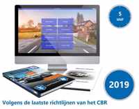 Auto Theorie boek 2019 met 5 uur online Examentraining  en Samenvatting