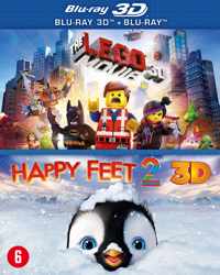 The Lego Movie + Happy Feet 2 (3D En 2D Blu-Ray)